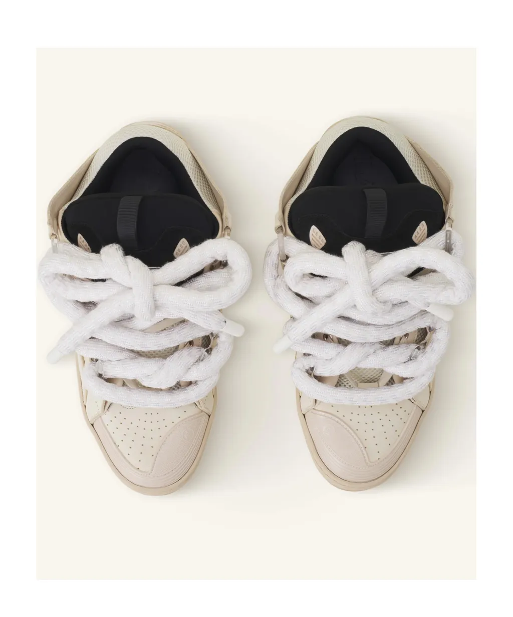 Curb Lace-Up Sneakers