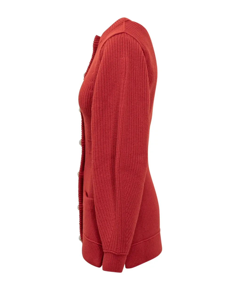 Balloon Sleeved Cardigan