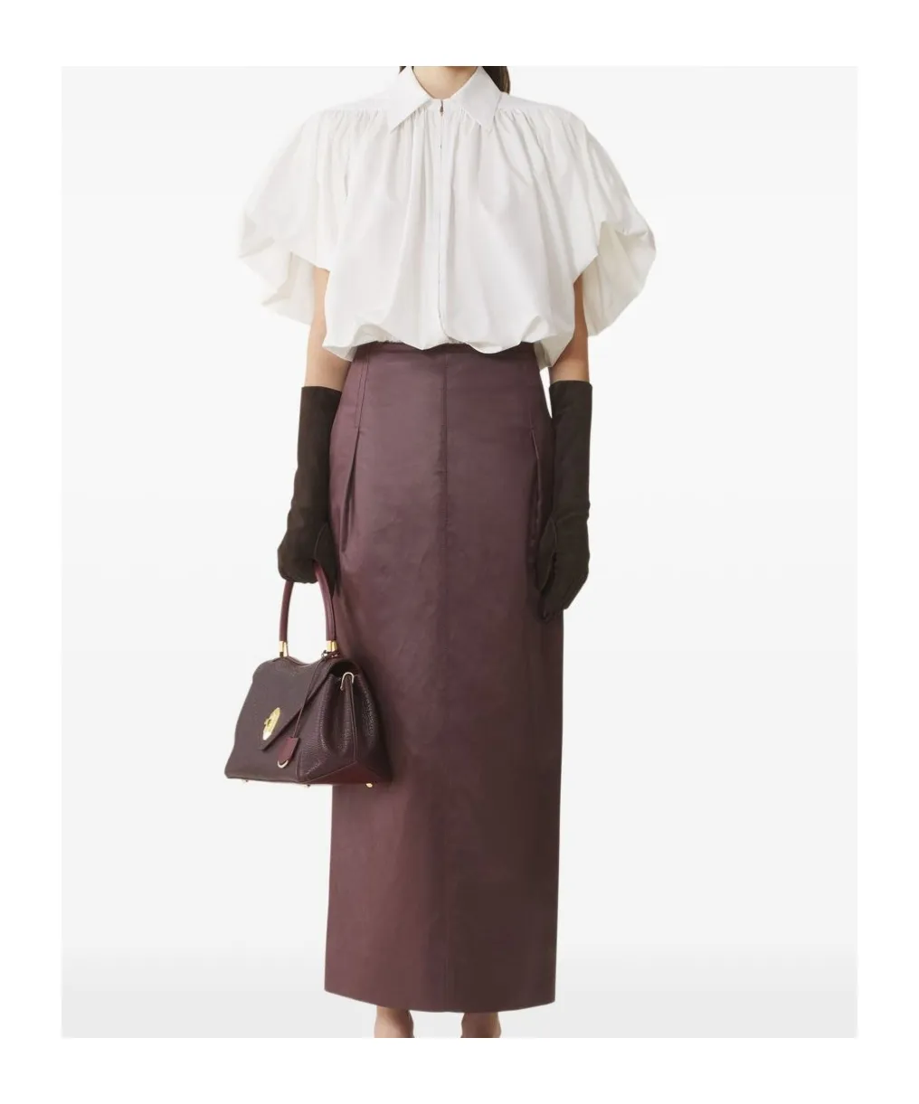 Puff Sleeved Gathered Top