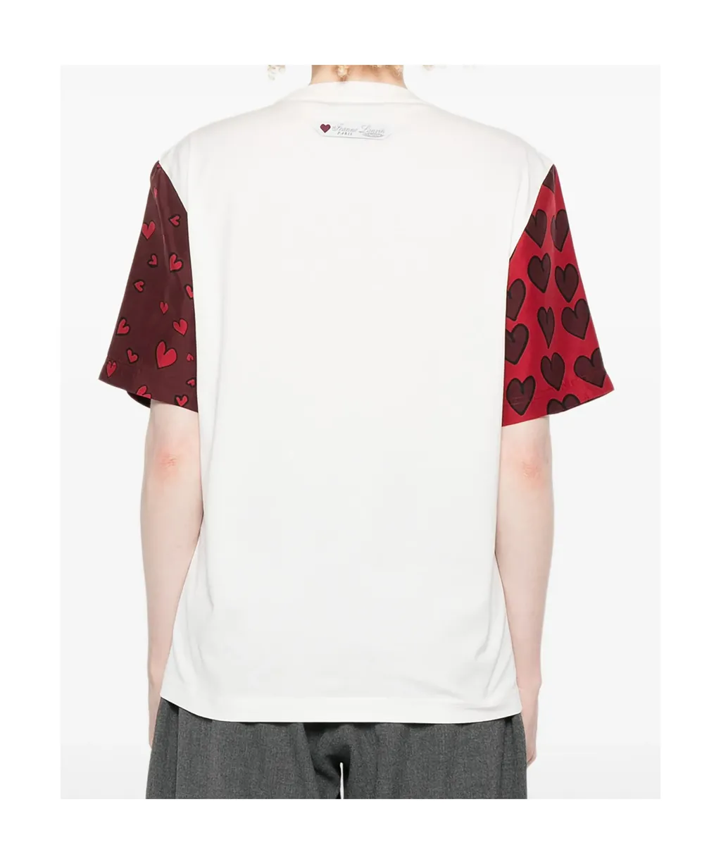 Heart Print Short Sleeve T-Shirt