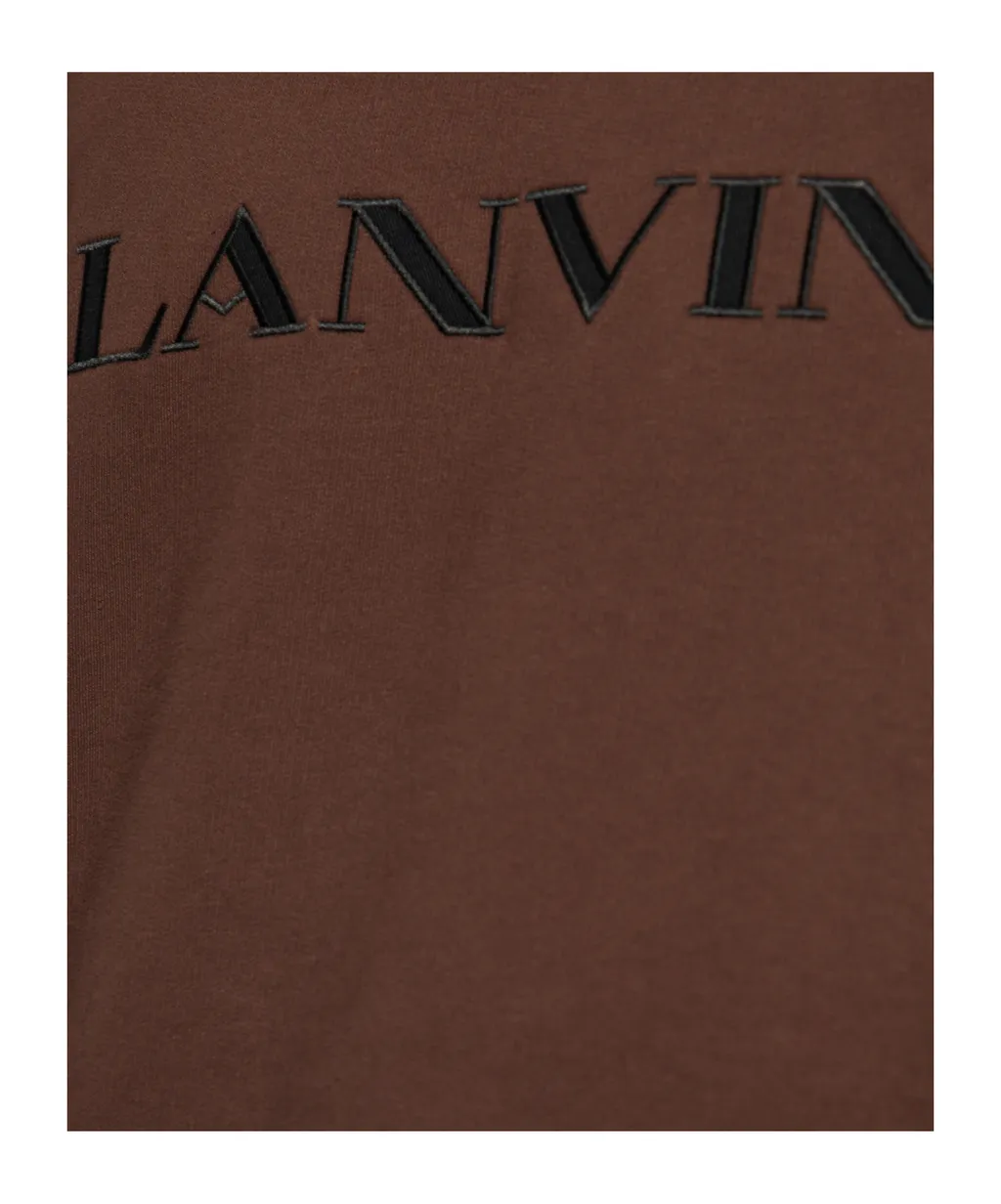 Logo-Embroidered Kangaroo Pocket Hoodie
