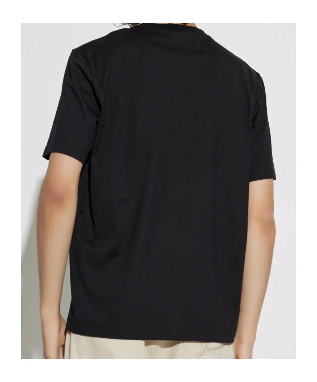 Logo Patch Crewneck T-Shirt