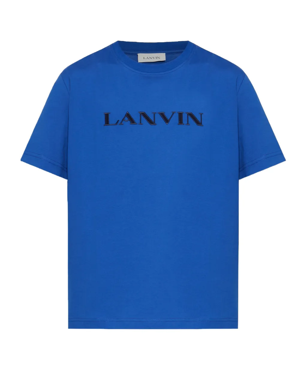 Logo Embroidered Crewneck T-Shirt