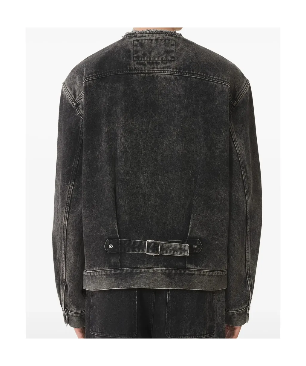 Long-Sleeved Crewneck Jacket