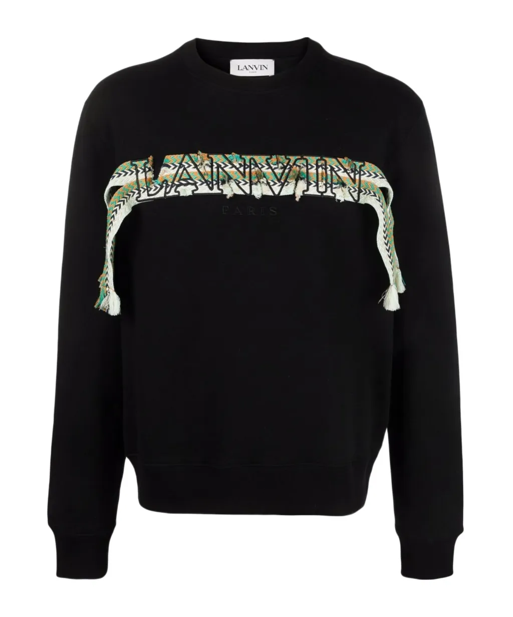 Embroidered-Logo Sweatshirt
