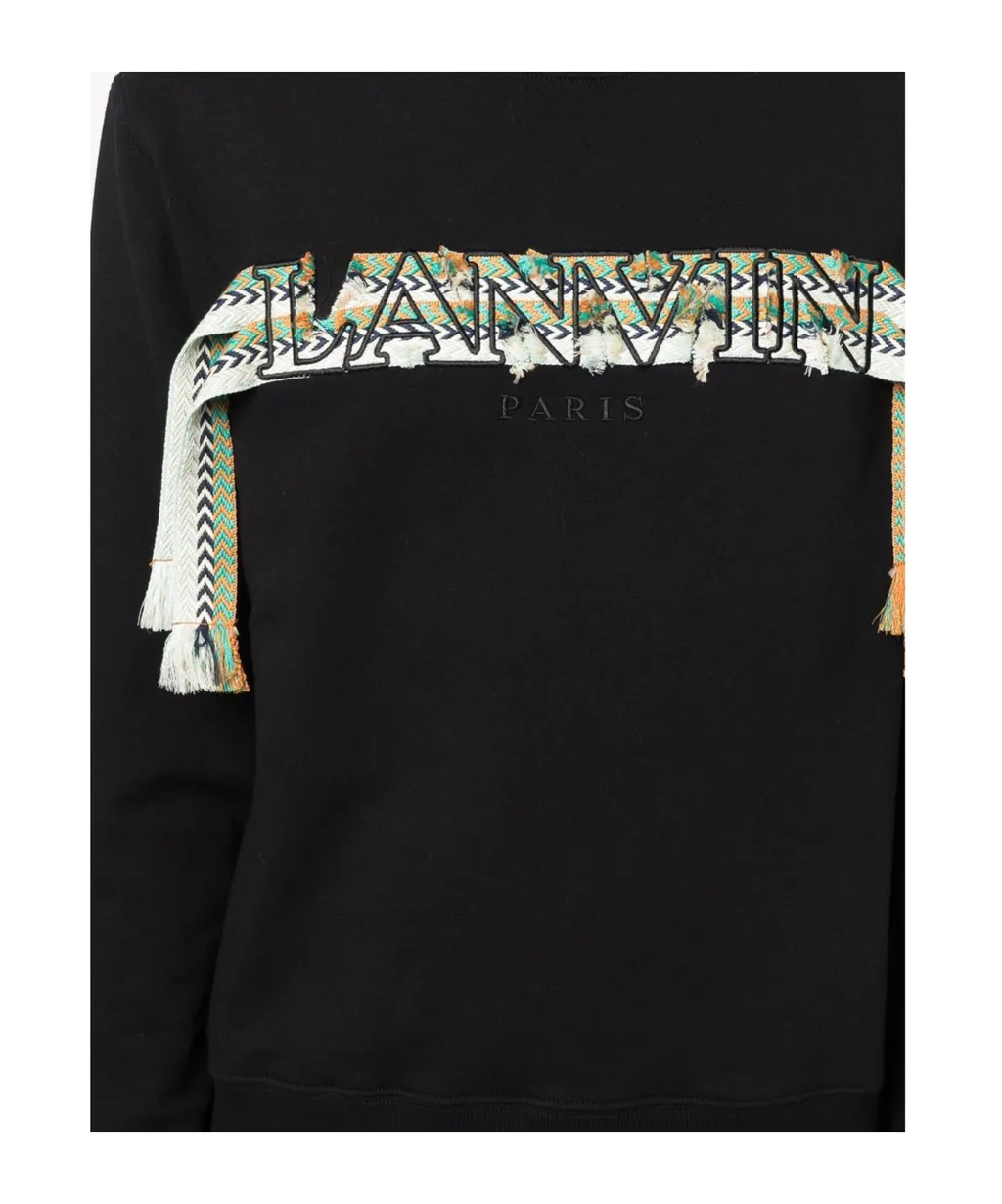 Embroidered-Logo Sweatshirt
