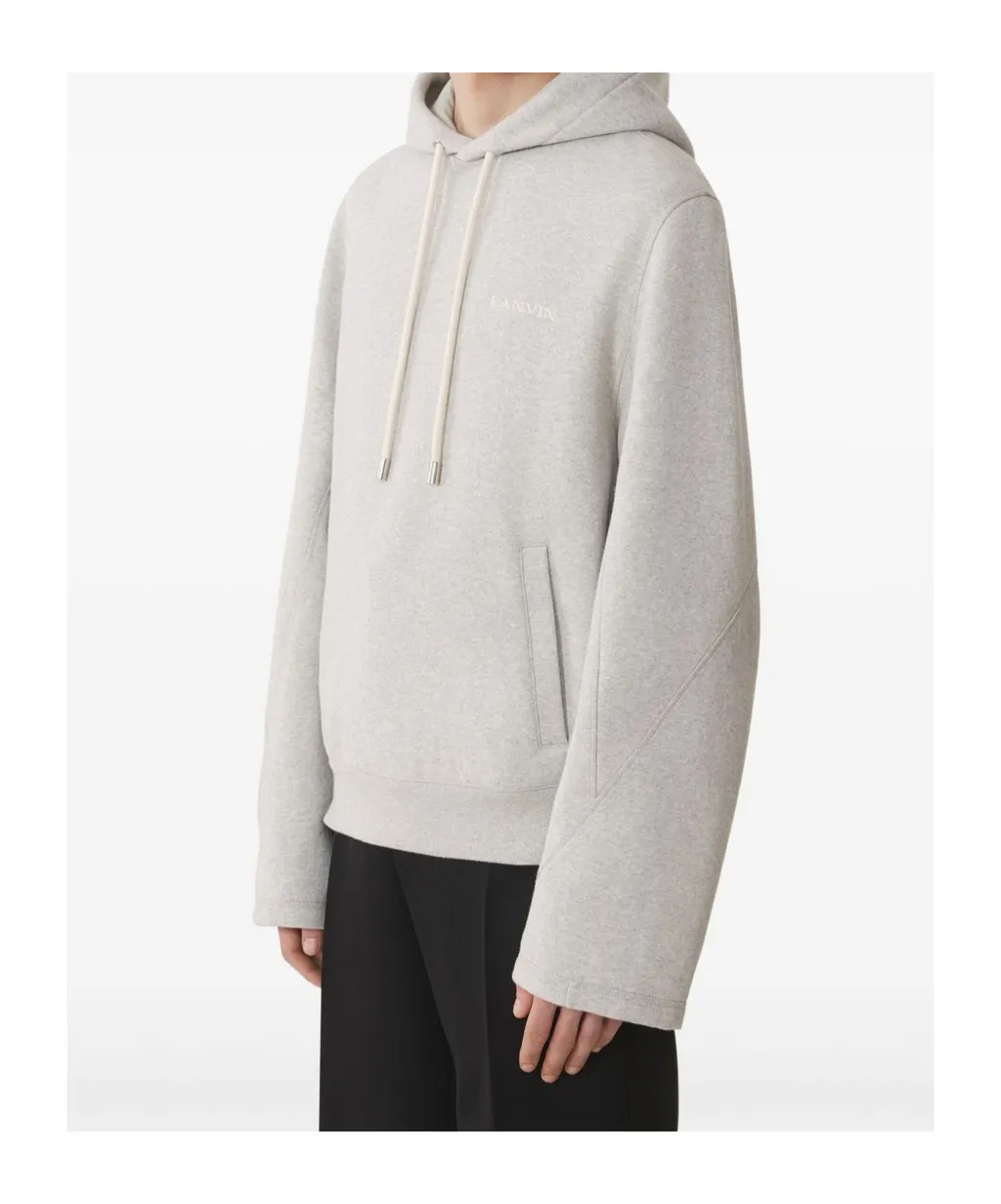 Logo Embroidered Hoodie