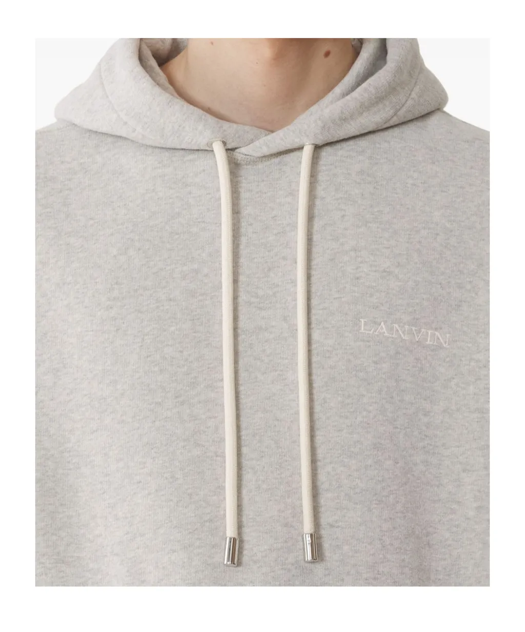Logo Embroidered Hoodie