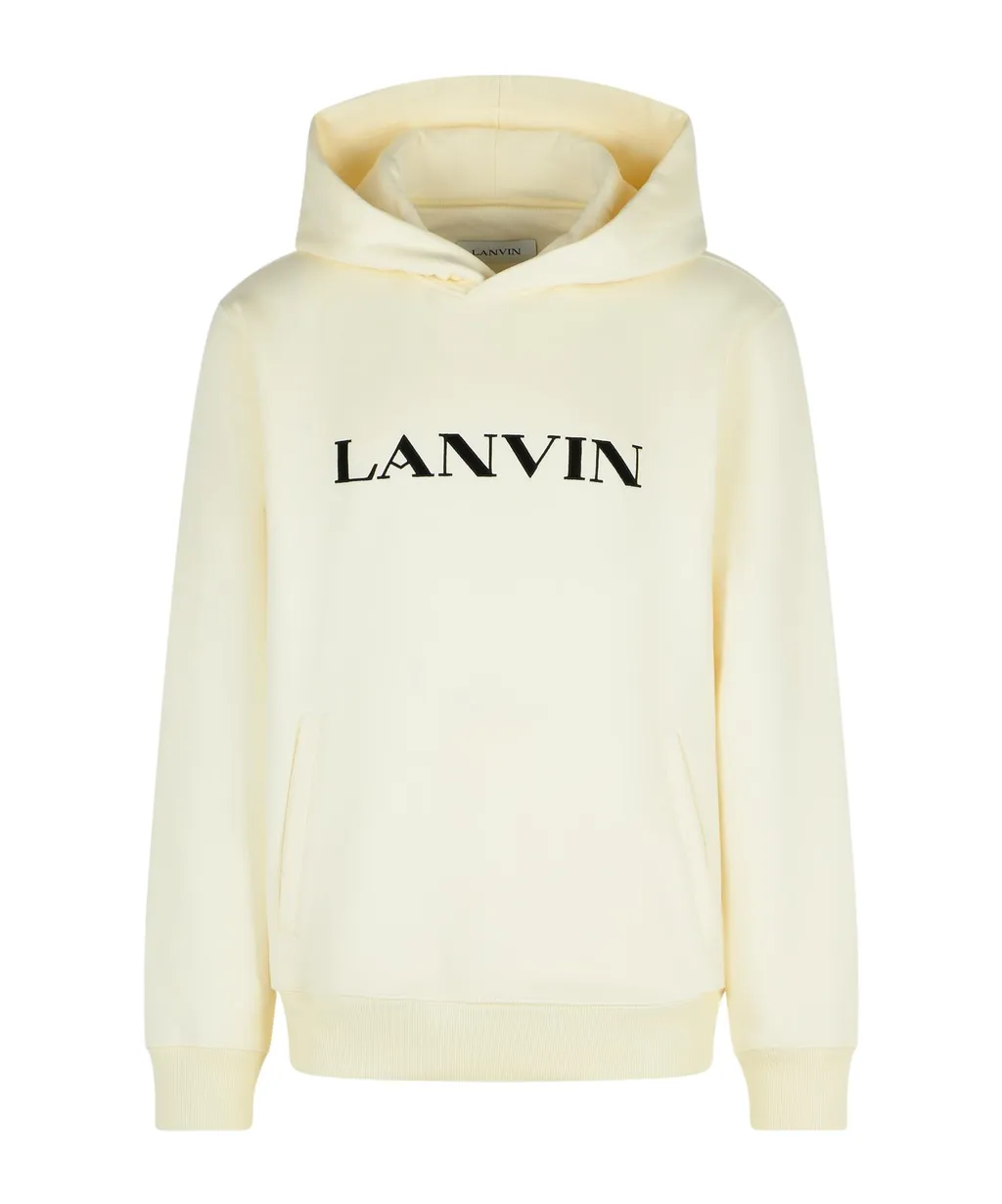 Logo Embroidered Hoodie
