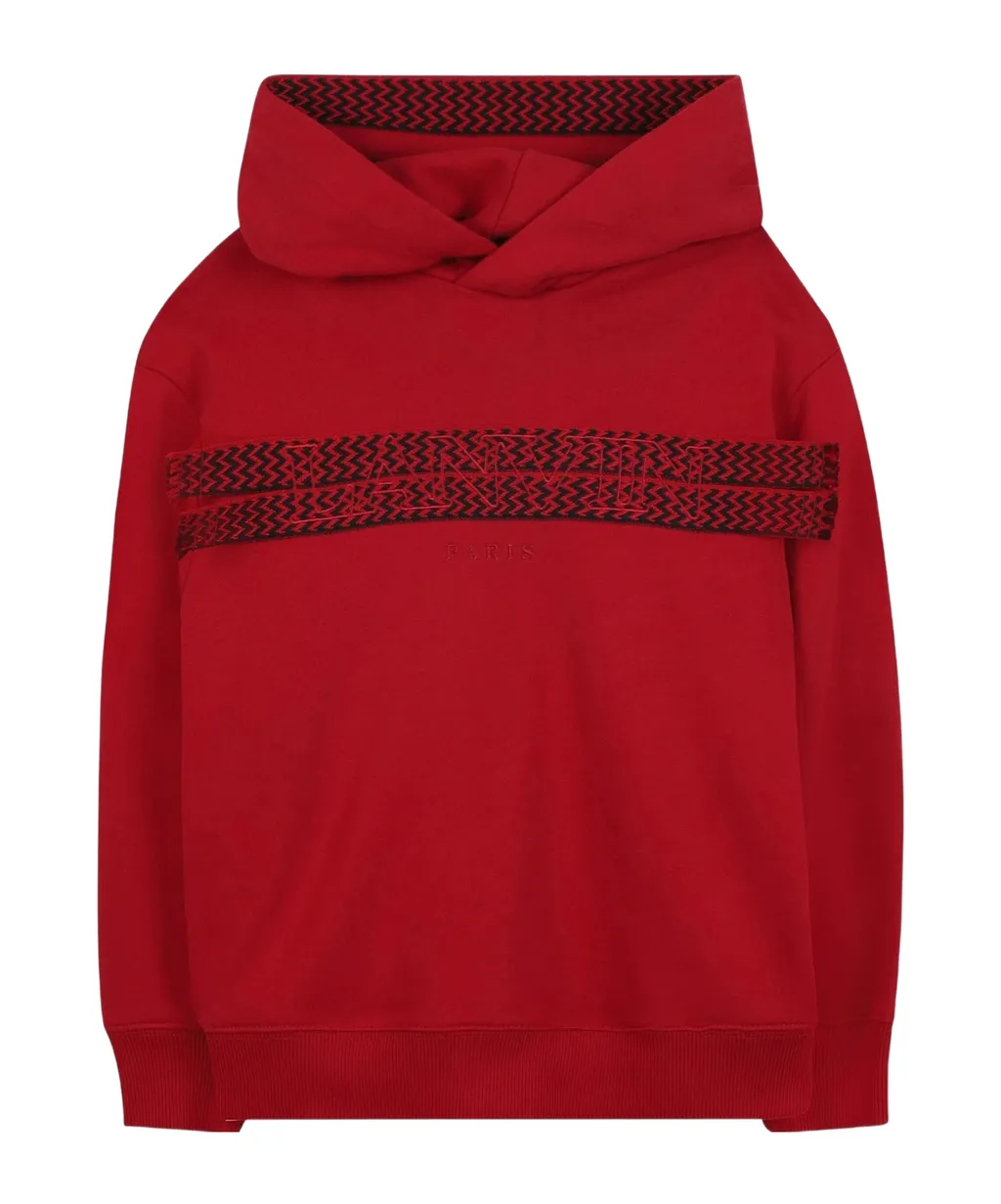 Long-Sleeved Hooded Sweatshirt