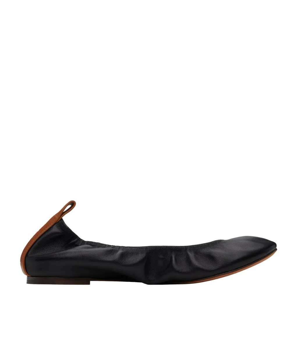 Leather Ballet Flats