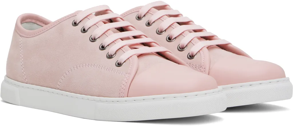 Dbb1 Leather And Suede Sneakers
