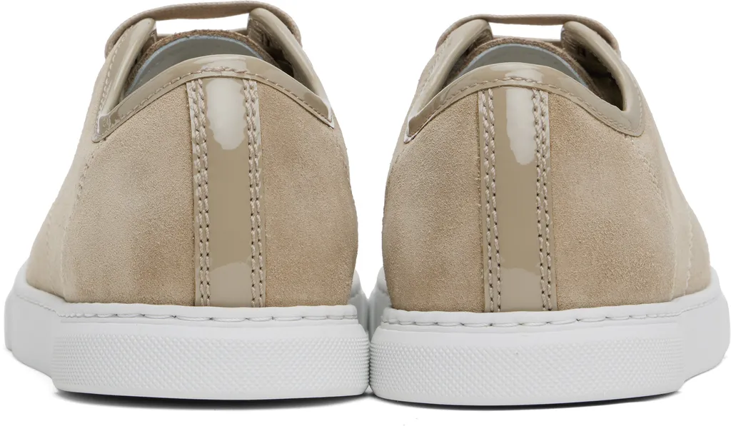 Dbb1 Suede And Patent Leather Sneakers