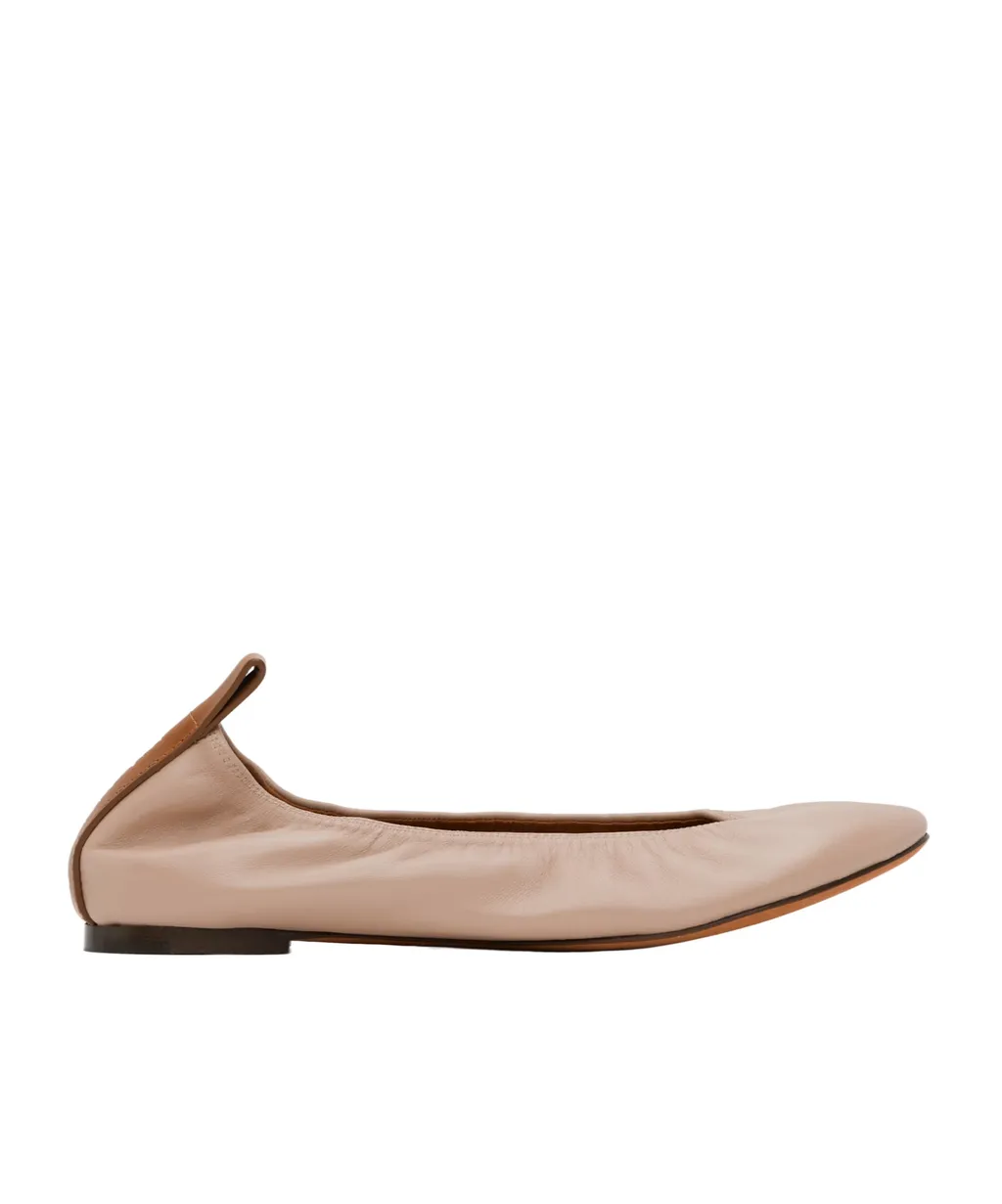 Leather Ballet Flats