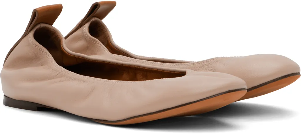 Leather Ballet Flats