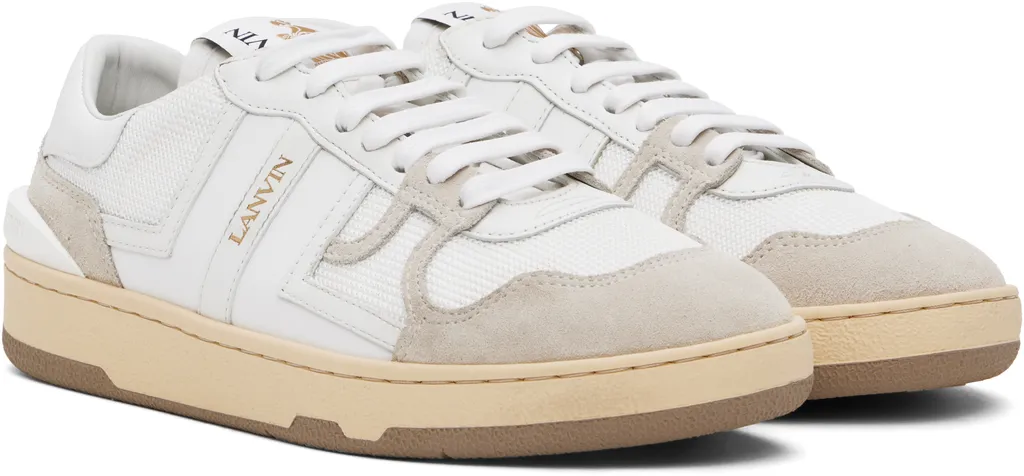 Lanvin Clay Low-Top Sneakers