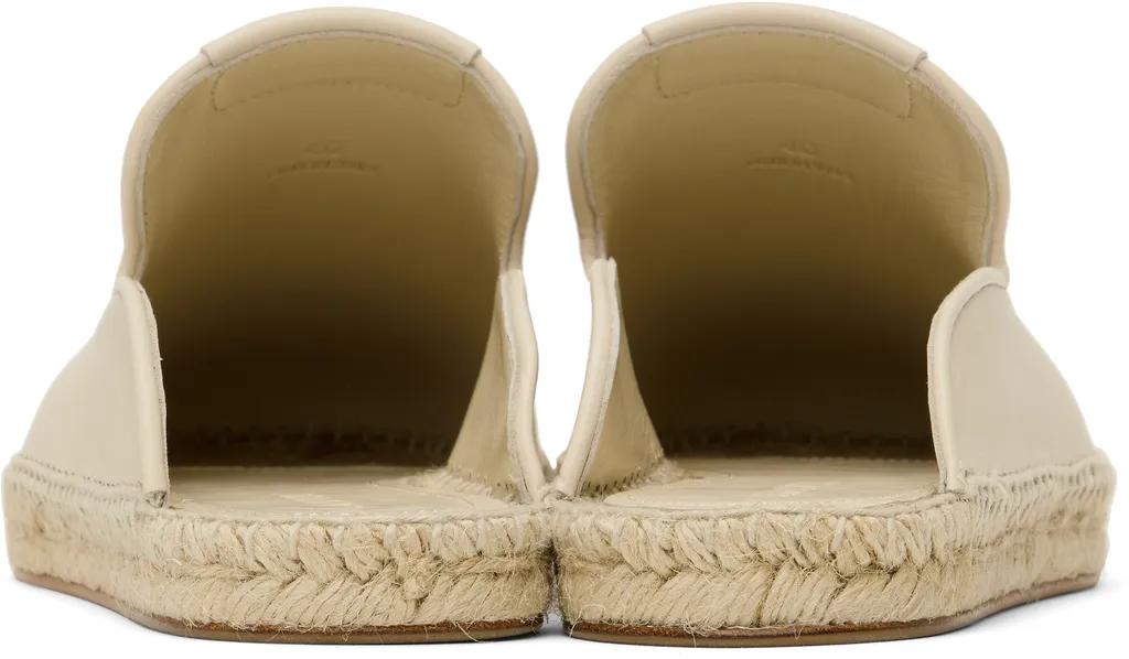 Dorma Leather Espadrille Mules