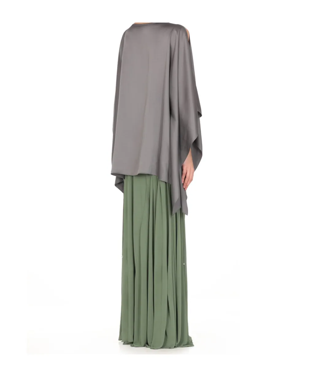 Boat Neck Caftan Top