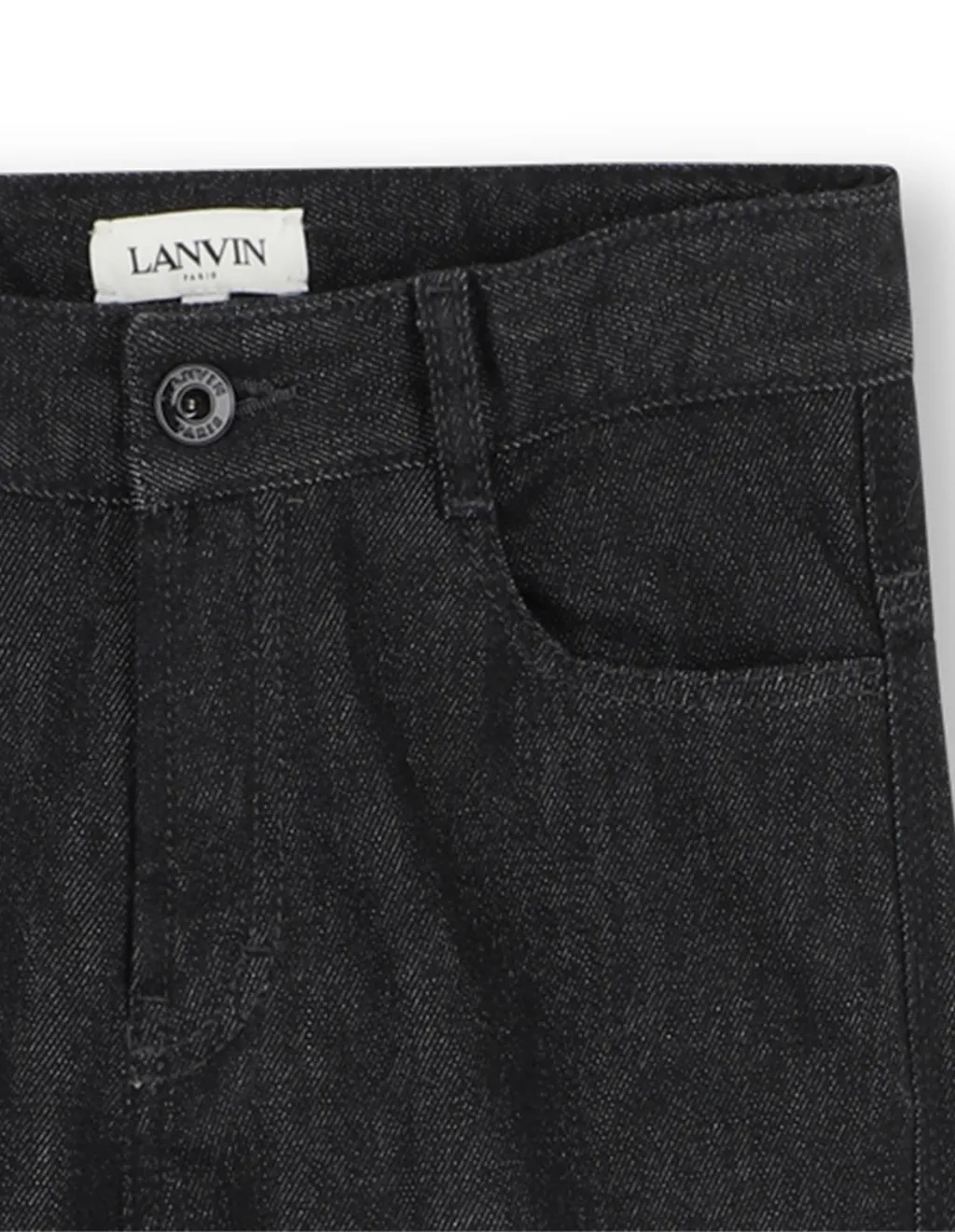 Denim Straight-Leg Jeans