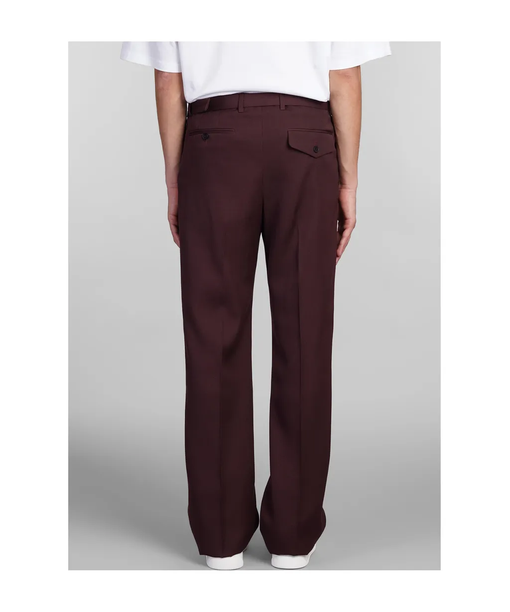 Belted Tailored Trousers