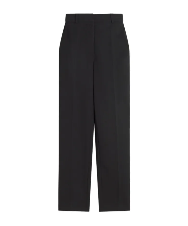 Tapered Twill Trousers