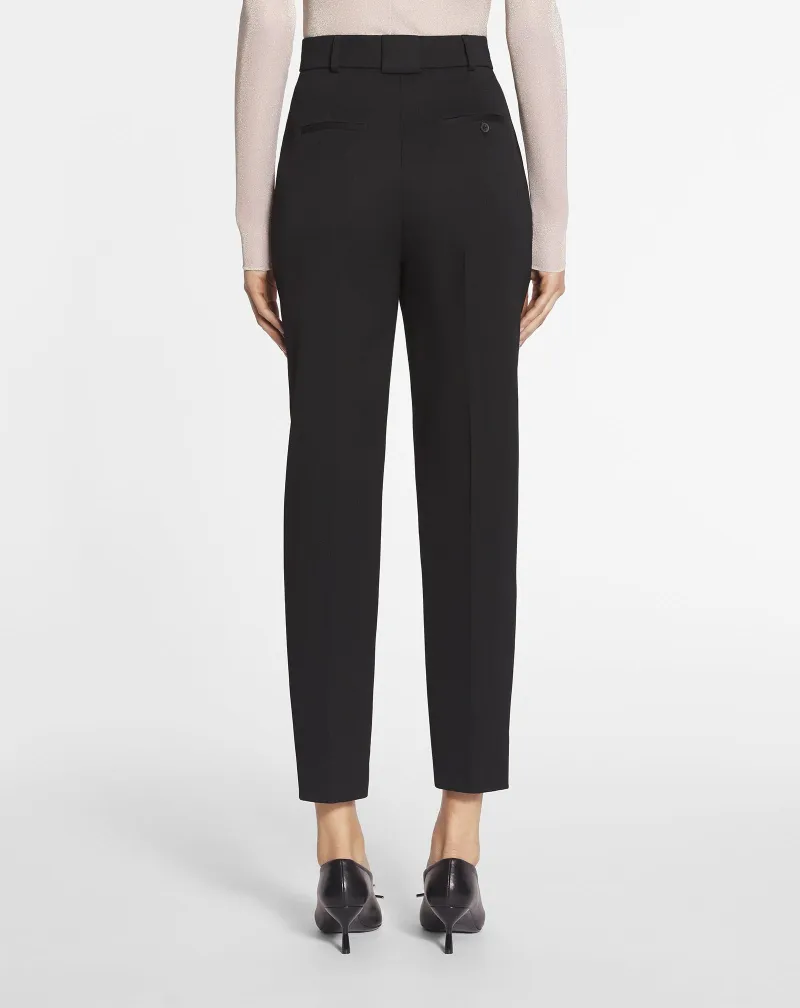 Tapered Twill Trousers