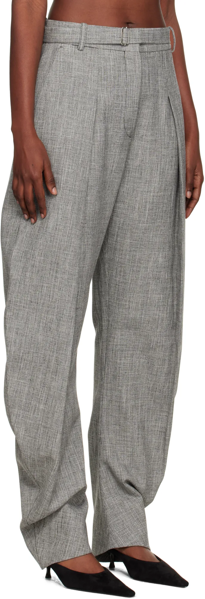 Belt Loop Casual Pants