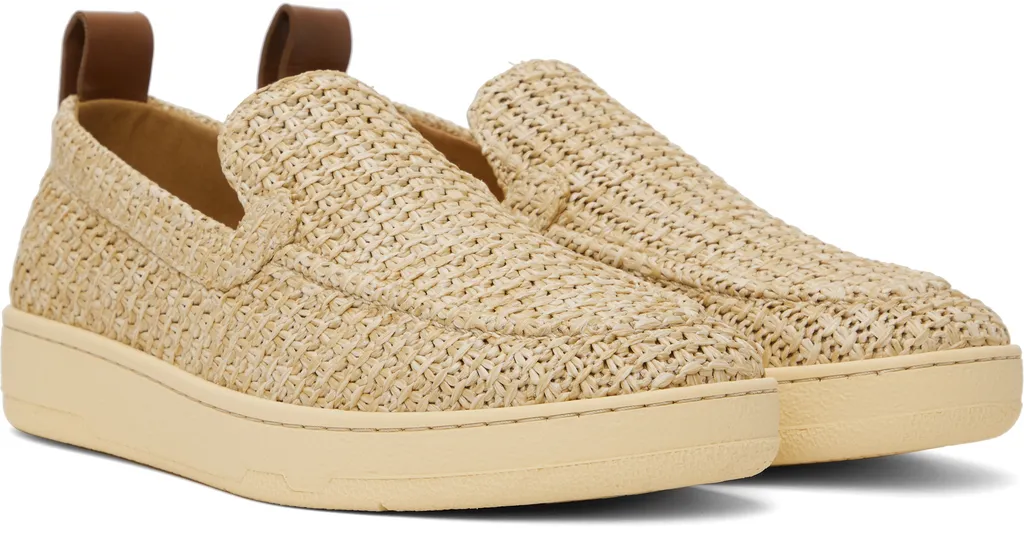 Raffia Loafers