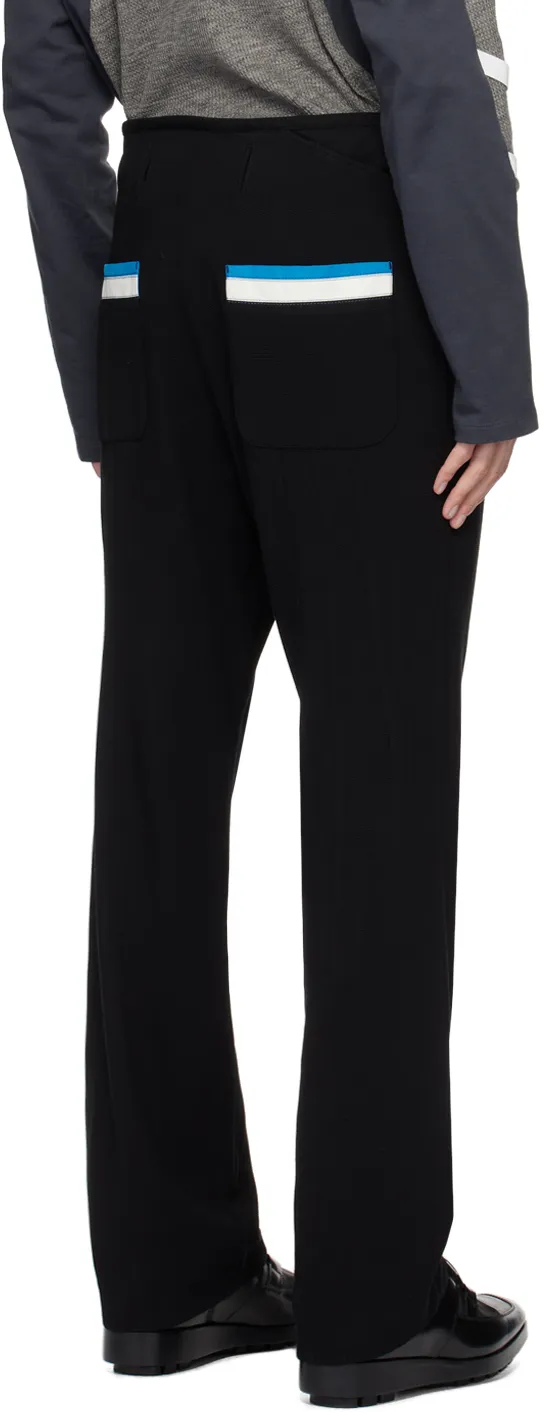 Belt-Lined Casual Pants