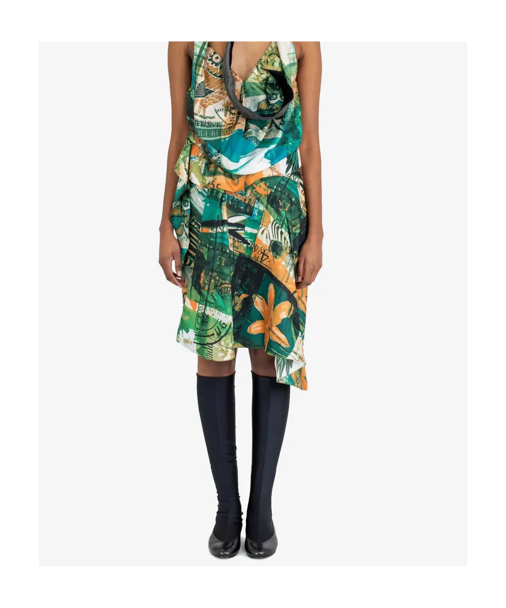 Kukri Draped Skirt