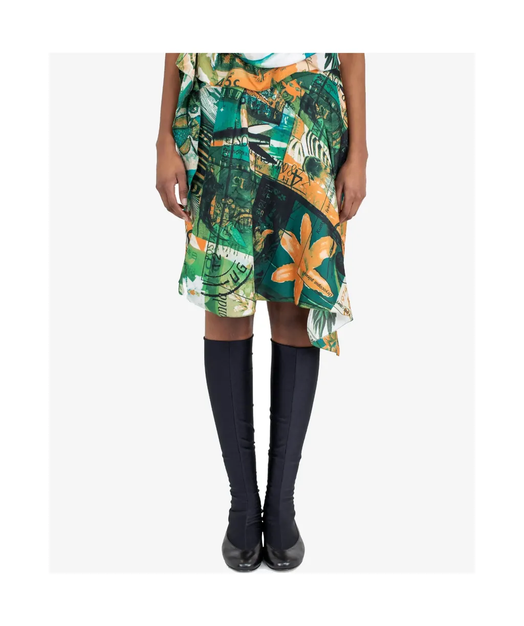 Kukri Draped Skirt