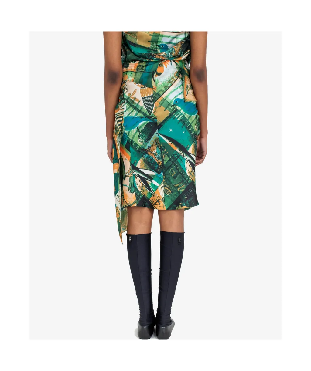 Kukri Draped Skirt