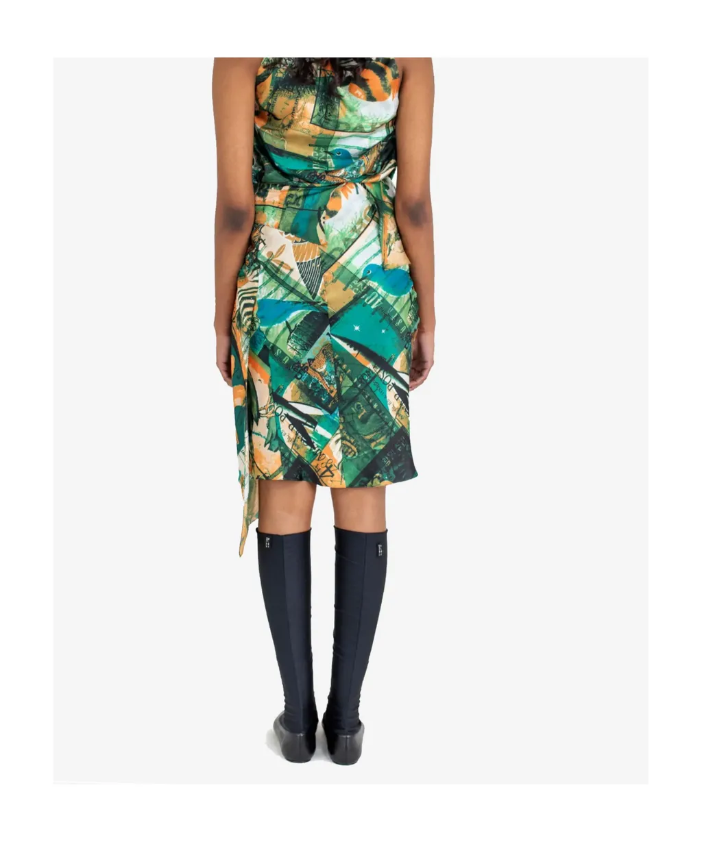 Kukri Draped Skirt