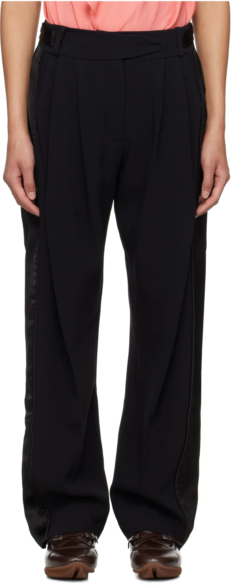 Cauda Pleated Trousers