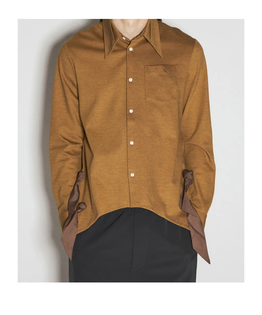 Rino Twisted Knotted Shirt