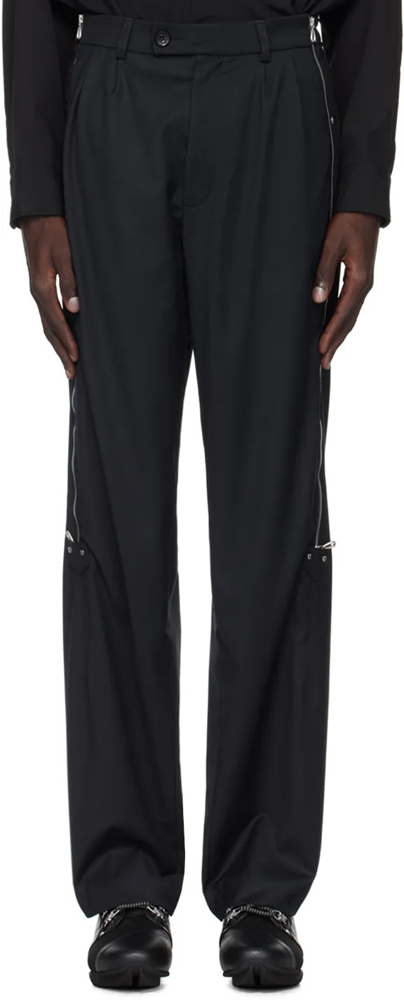 Belt-Loop Casual Pants