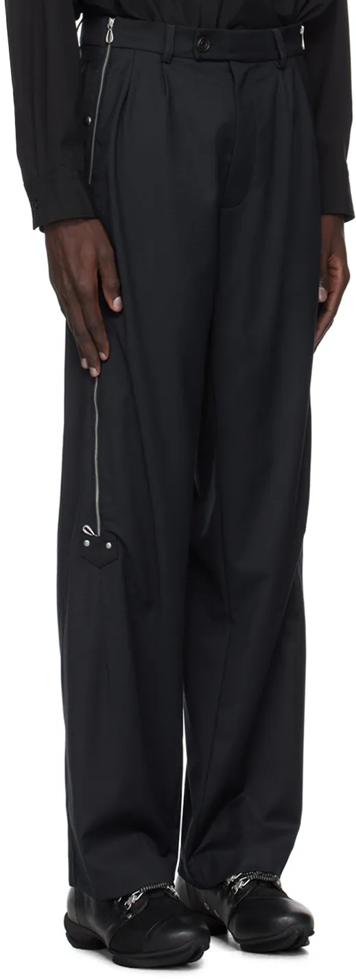 Belt-Loop Casual Pants