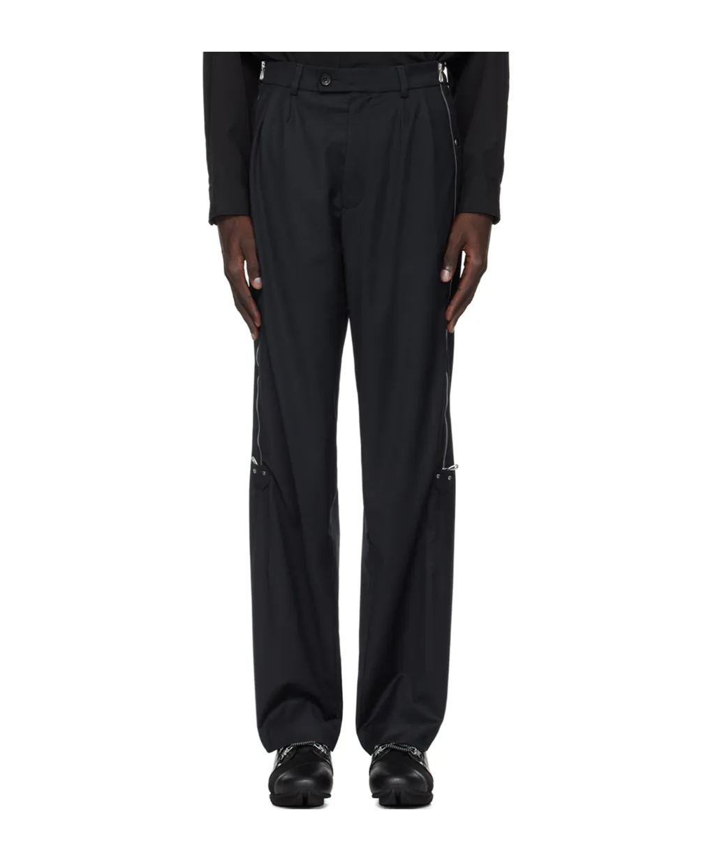 Belt-Loop Casual Pants