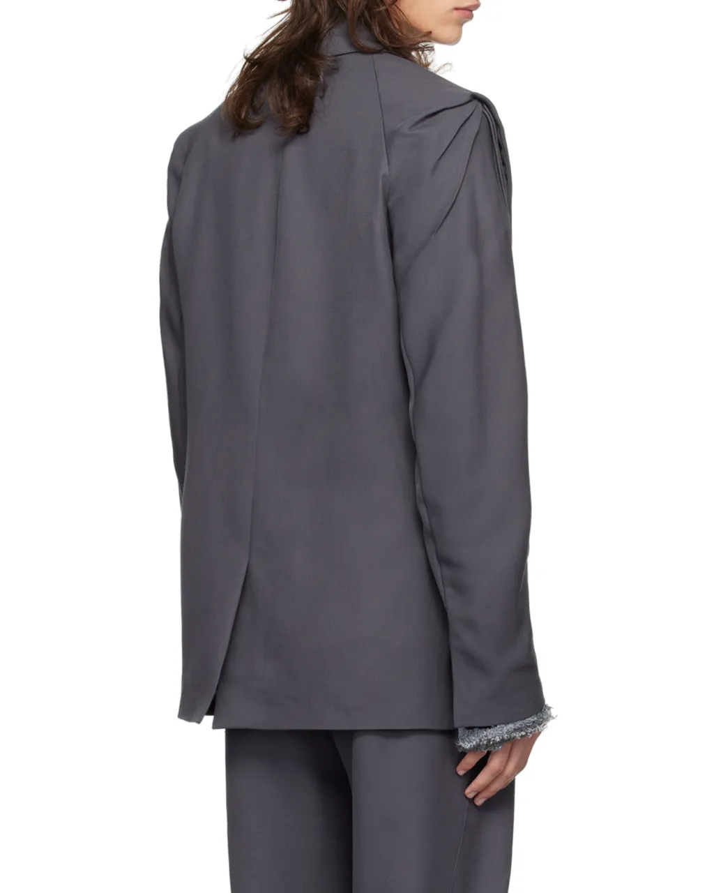 Long-Sleeved Suit Coat