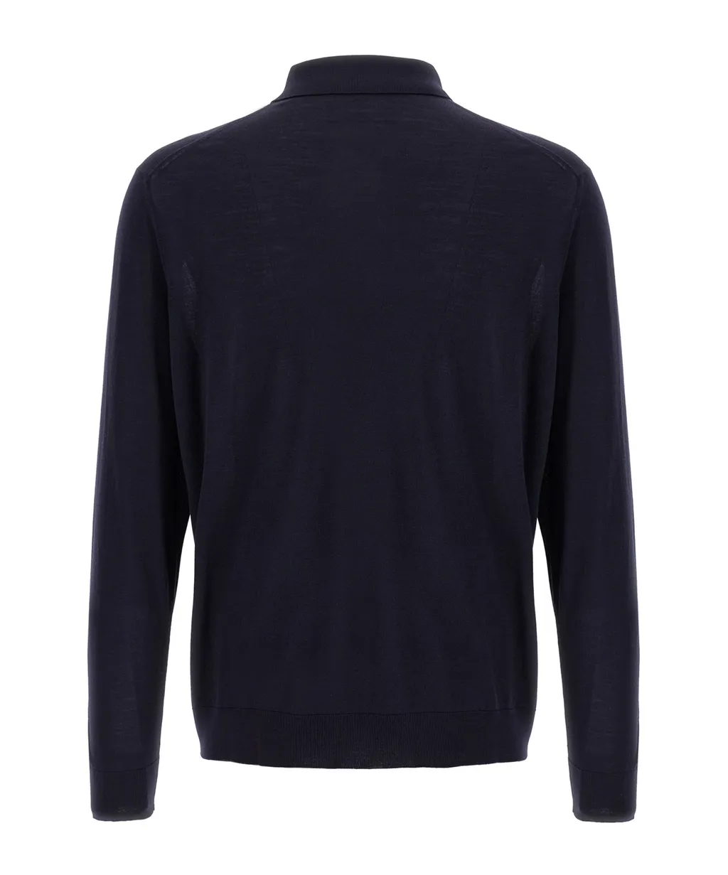 Knitted Polo Shirt