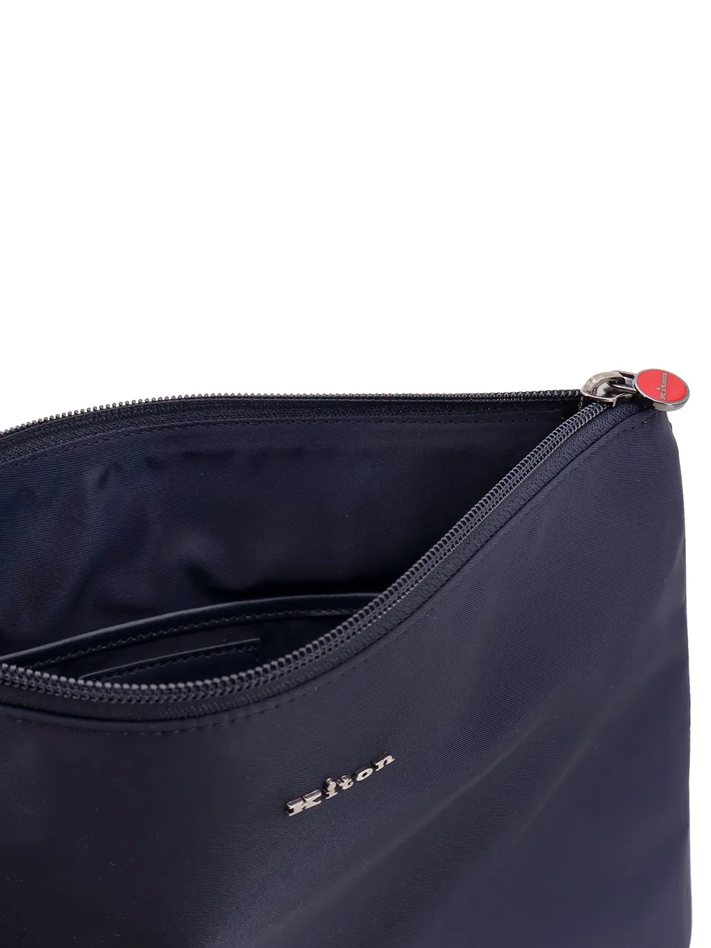 Logo Plaque Clutch Bag