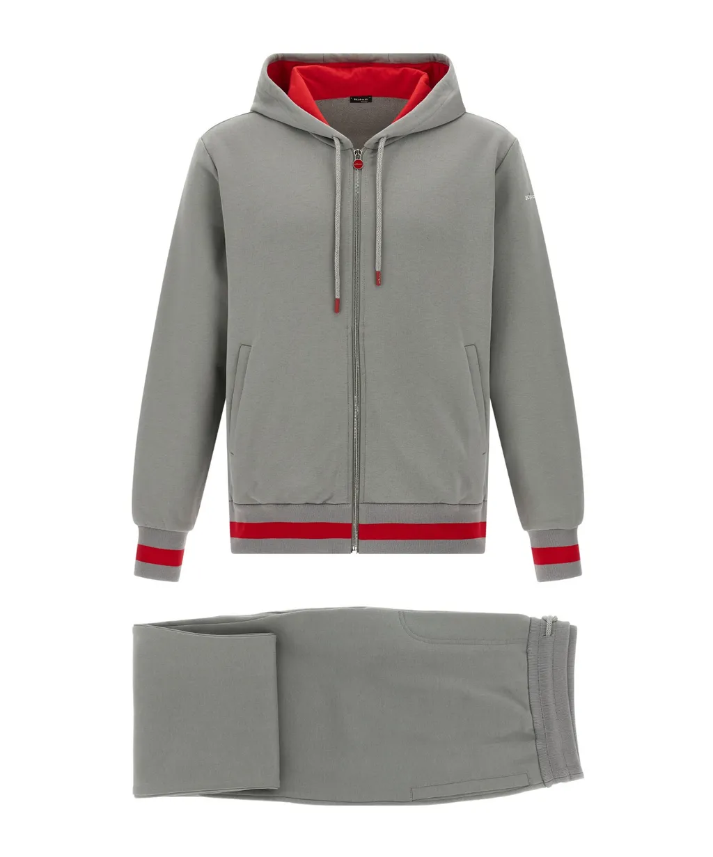 Zip Up Hooded Drawstring Tracksuit