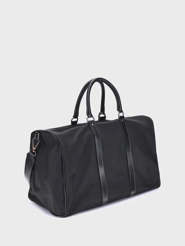 Logo Lettering Double Handle Travel Bag