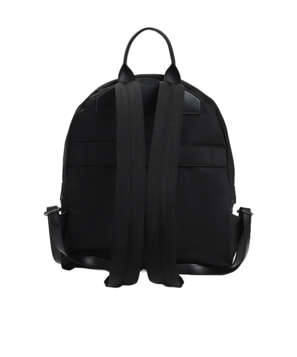 Logo Lettering Zipped Backpack