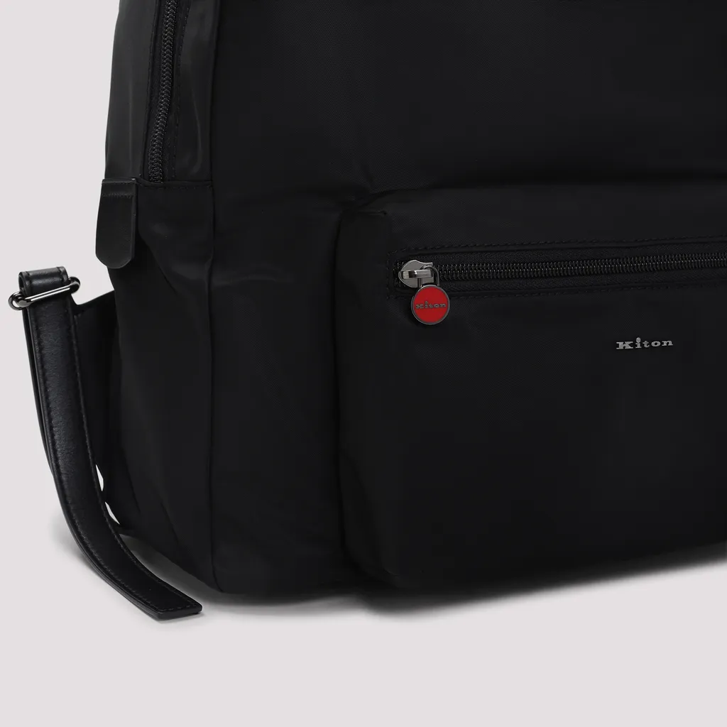 Logo Lettering Zipped Backpack
