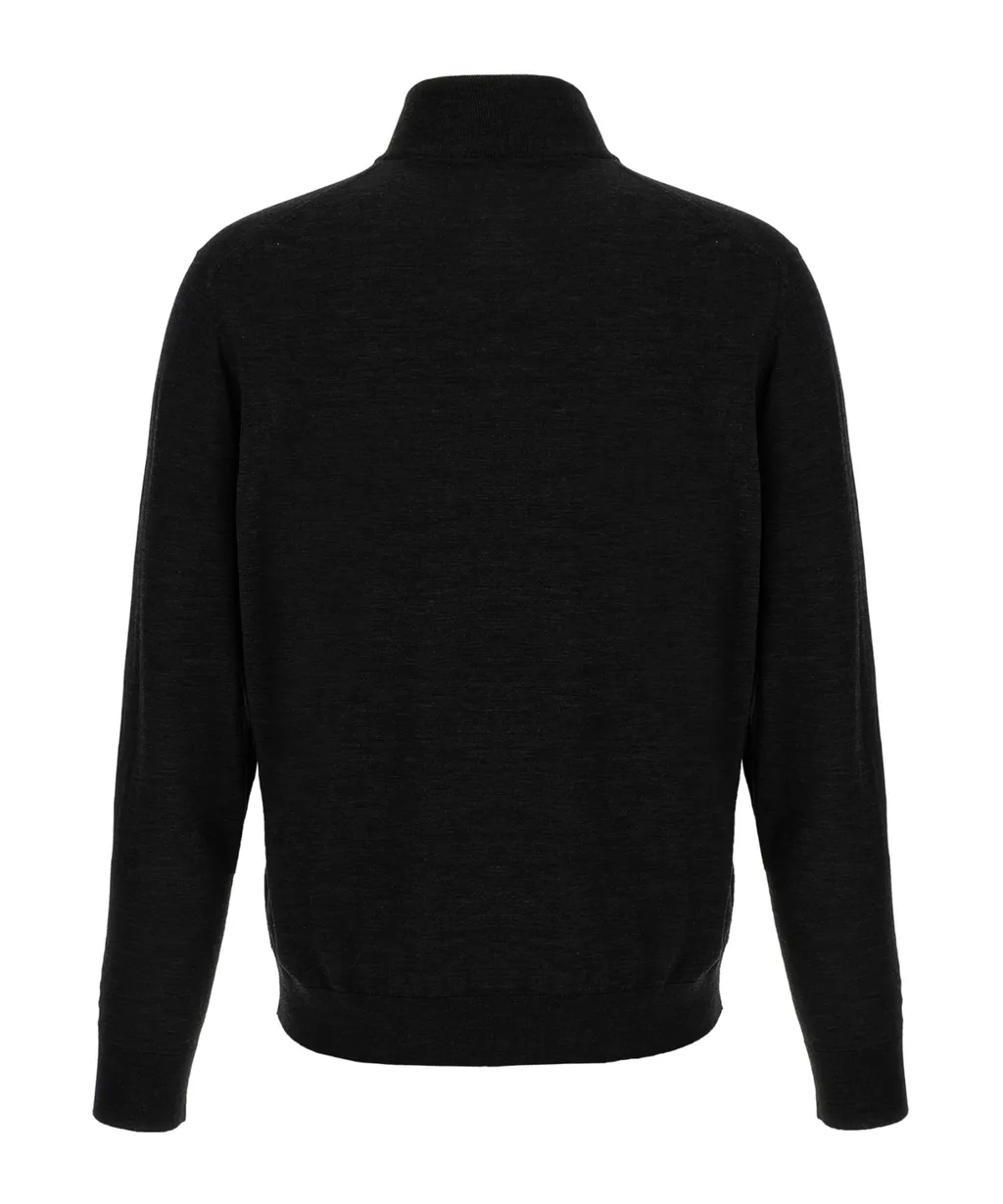 High Neck Knitted Pullover