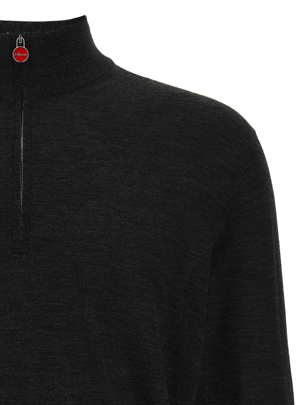 High Neck Knitted Pullover
