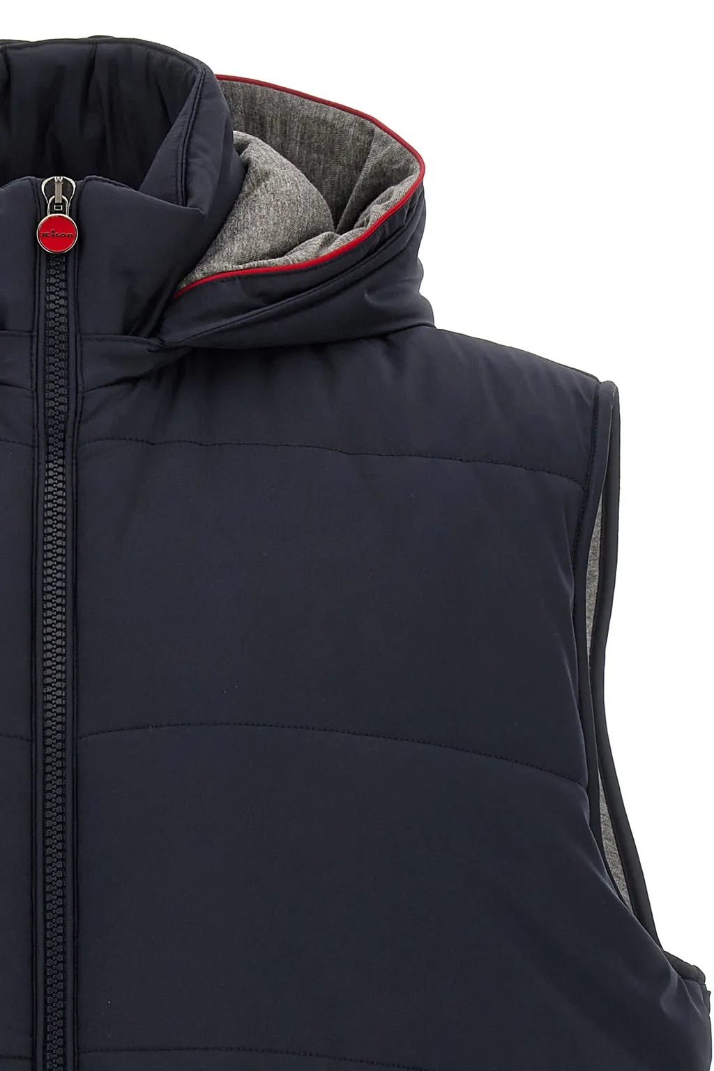 Zip-Up Hooded Vest