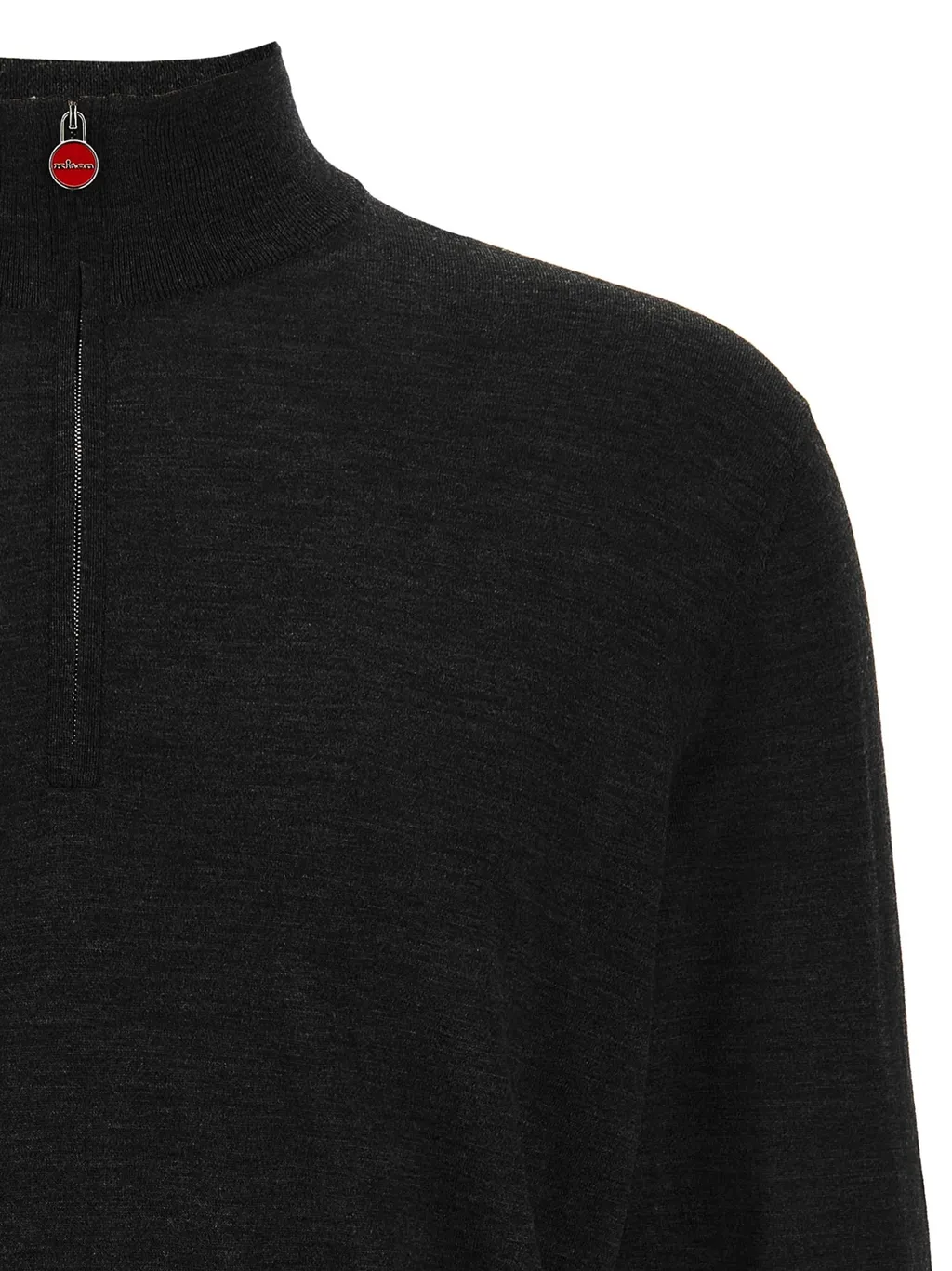 Half Zip Knitted Jumper