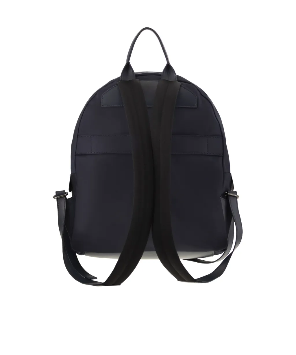 Logo Lettering Zipped Backpack